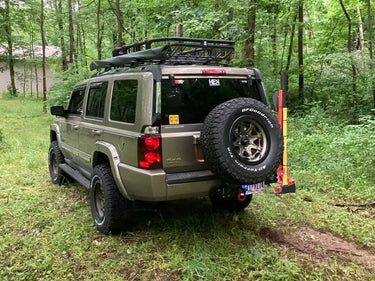 Universal Swing Out Tire Carrier by 6 Monkeys Upfit Parts